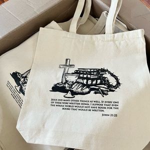Mission Trip Fundraiser Canvas Scripture Tote!
